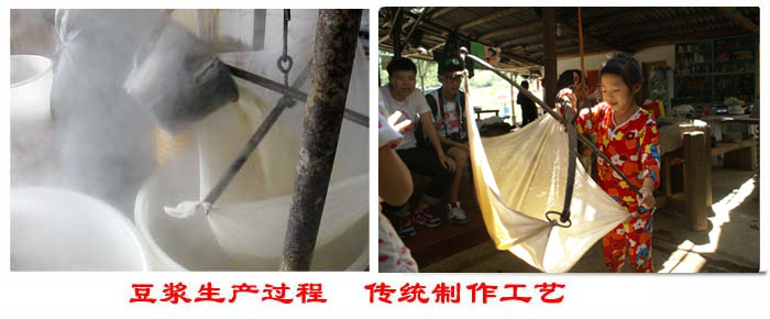 豆?jié){的傳統(tǒng)過濾篩分方式。