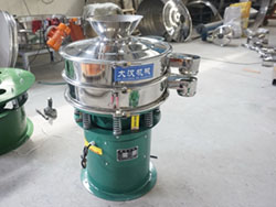 600型帶料斗，底框加高圓形篩