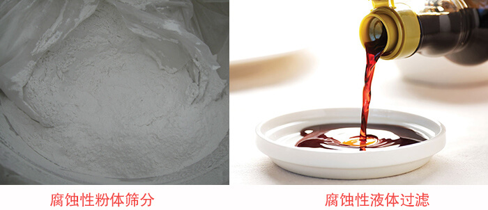 PP材質(zhì)塑料篩分機整機可篩分物料特性。